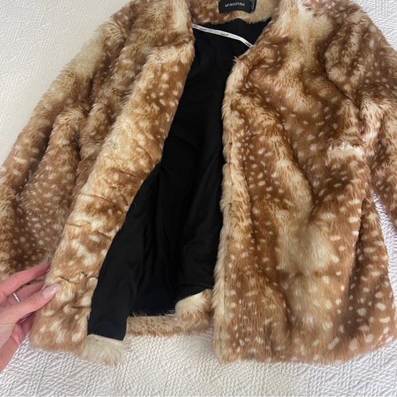 Fawn Faux Fur Jacket - Picture 3 of 4